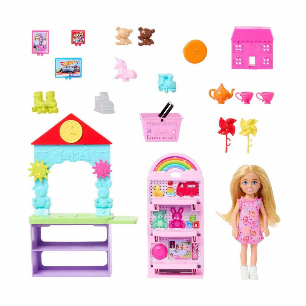 Barbie Chelsea Oyuncak Dükkanı Biriktirilebilir Oyuncaklar ve Setleri | Milagron 