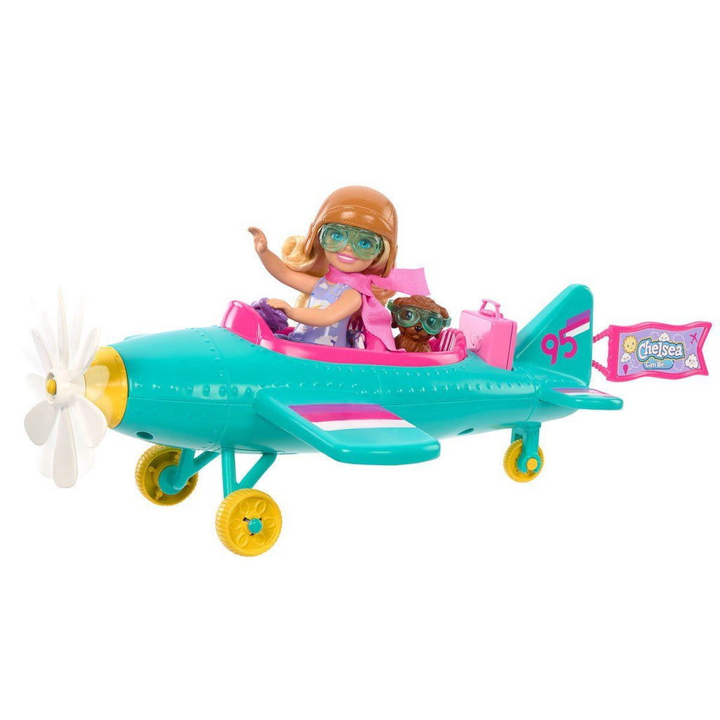 Barbie Chelsea'nin Pervaneli Mini Uçağı Oyun Seti Biriktirilebilir Oyuncaklar ve Setleri | Milagron 