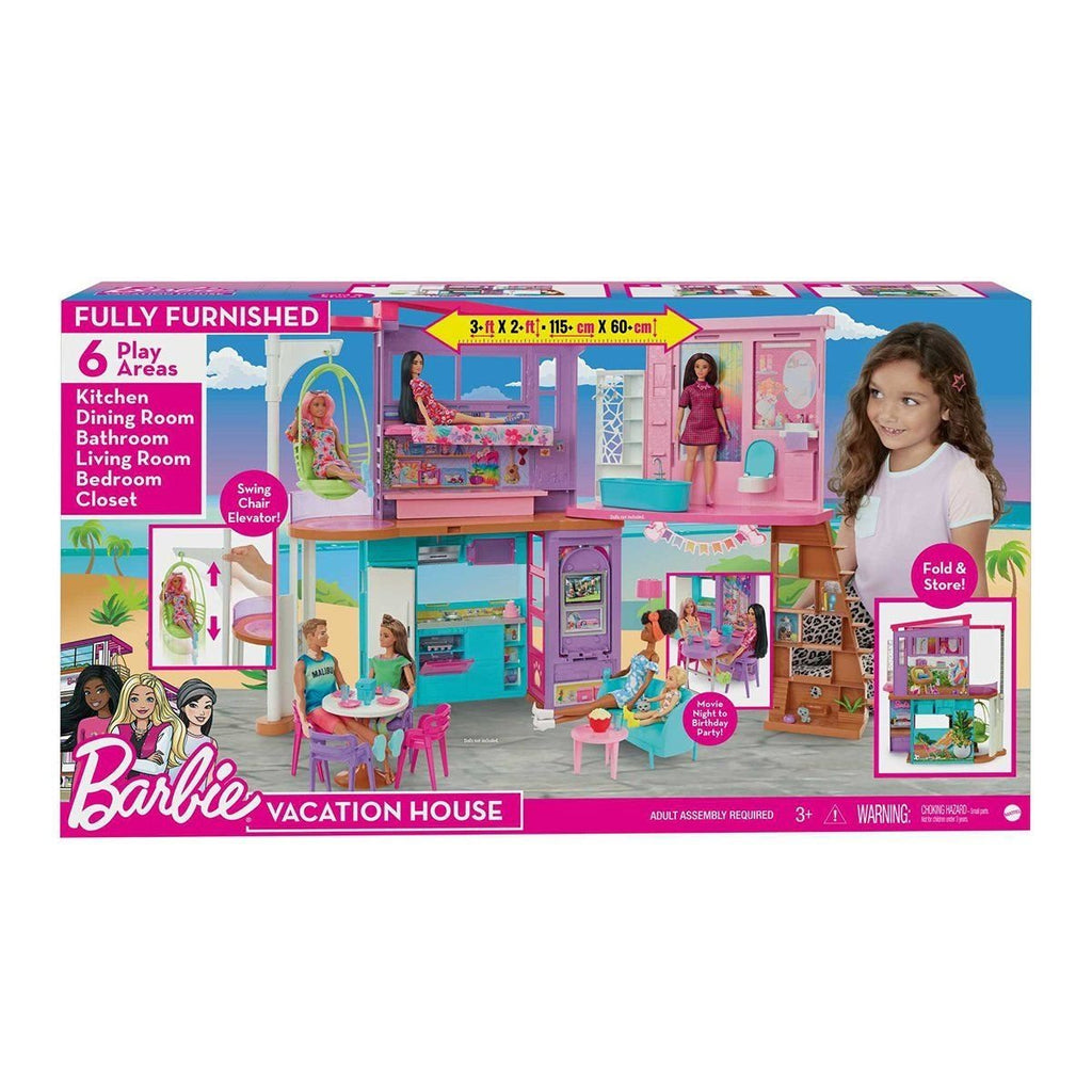 Barbie Barbienin Tatil Evi Biriktirilebilir Oyuncaklar ve Setleri | Milagron 