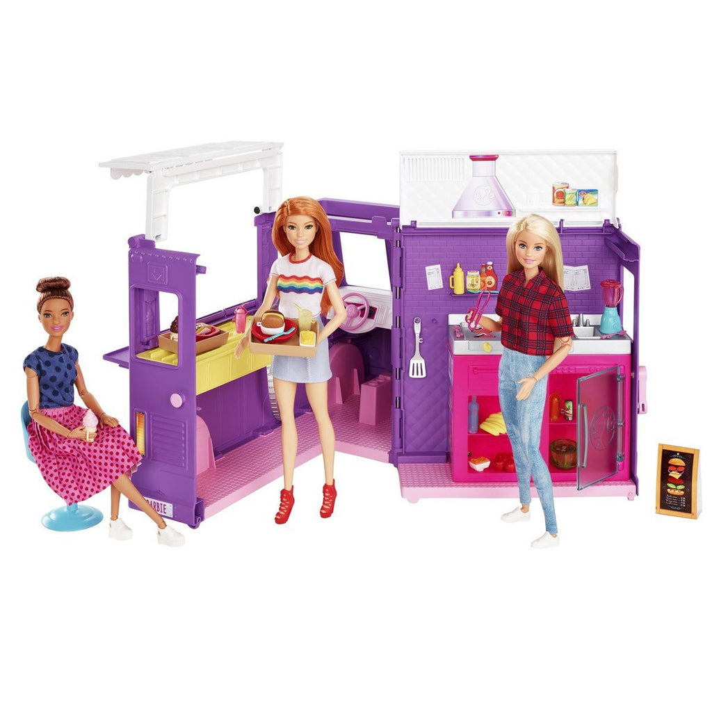Barbie Barbie'nin Yemek Arabası Biriktirilebilir Oyuncaklar ve Setleri | Milagron 