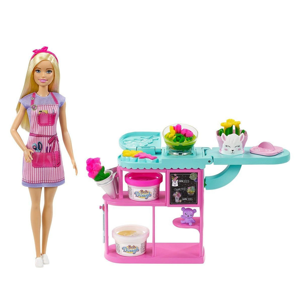 Barbie Barbie Çiçekçi Bebek Ve Oyun Seti Oyun Hamurları ve Setleri | Milagron 
