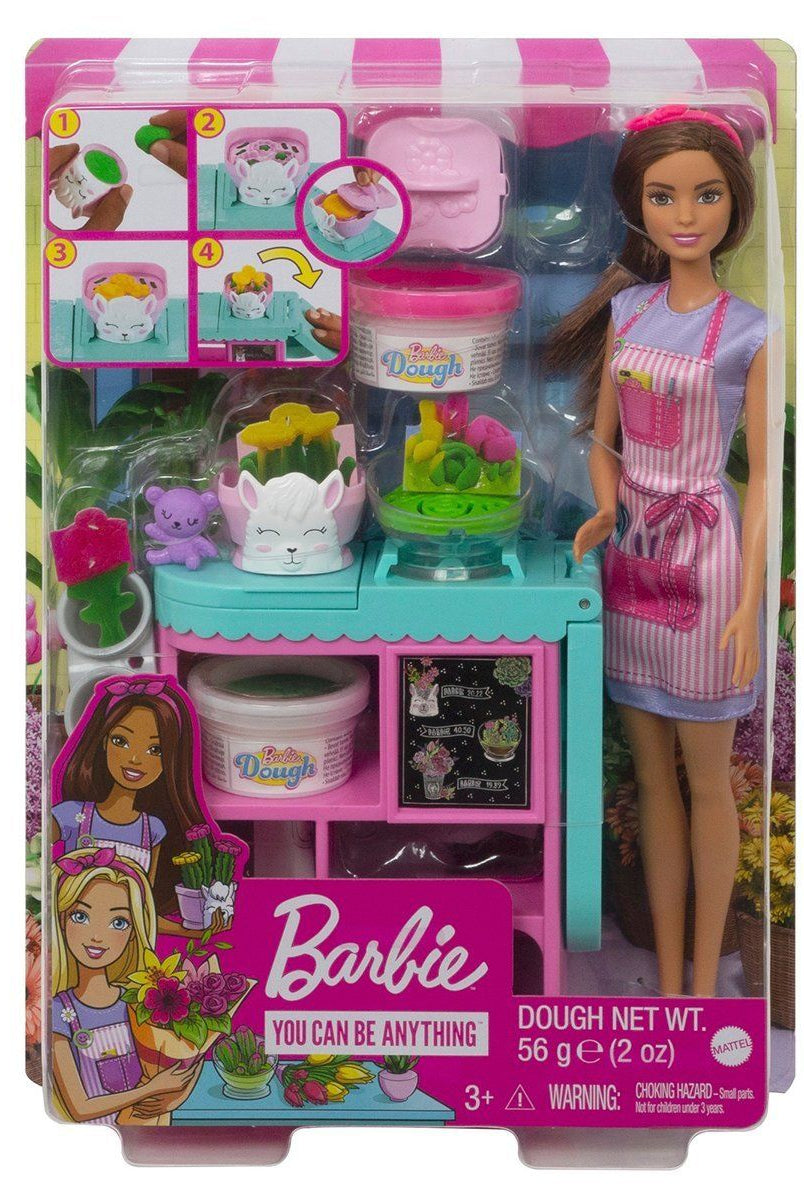 Barbie Barbie Çiçekçi Bebek Ve Oyun Seti Oyun Hamurları ve Setleri | Milagron 