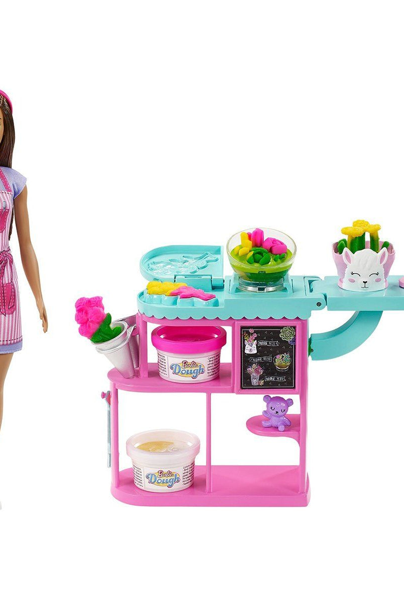 Barbie Barbie Çiçekçi Bebek Ve Oyun Seti Oyun Hamurları ve Setleri | Milagron 