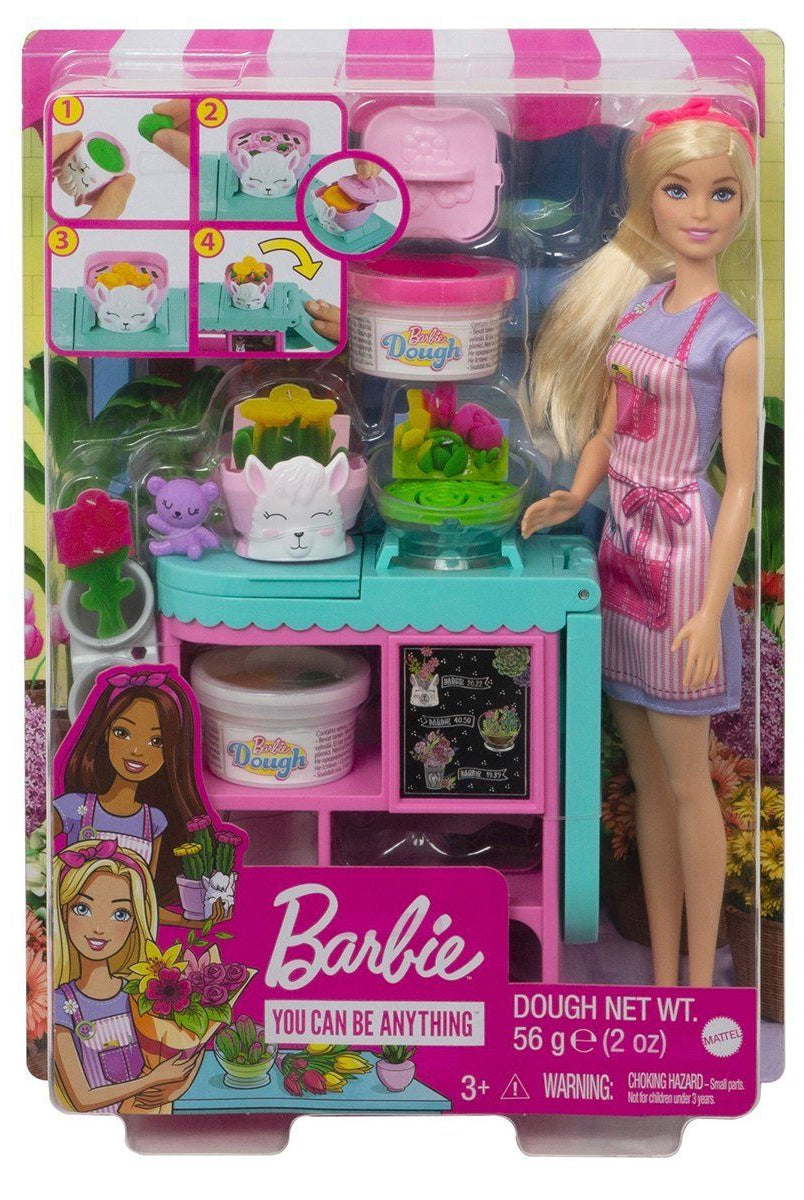 Barbie Barbie Çiçekçi Bebek Ve Oyun Seti Oyun Hamurları ve Setleri | Milagron 