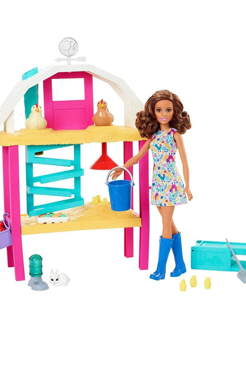 Barbie Barbie Eğlenceli Çiftlik Hayatı Oyun Seti Oyun Hamurları ve Setleri | Milagron 
