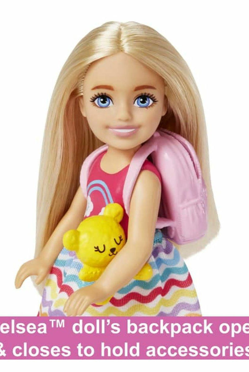 Barbie Chelsea Seyahatte Bebek Ve Aksesuarları Biriktirilebilir Oyuncaklar ve Setleri | Milagron 