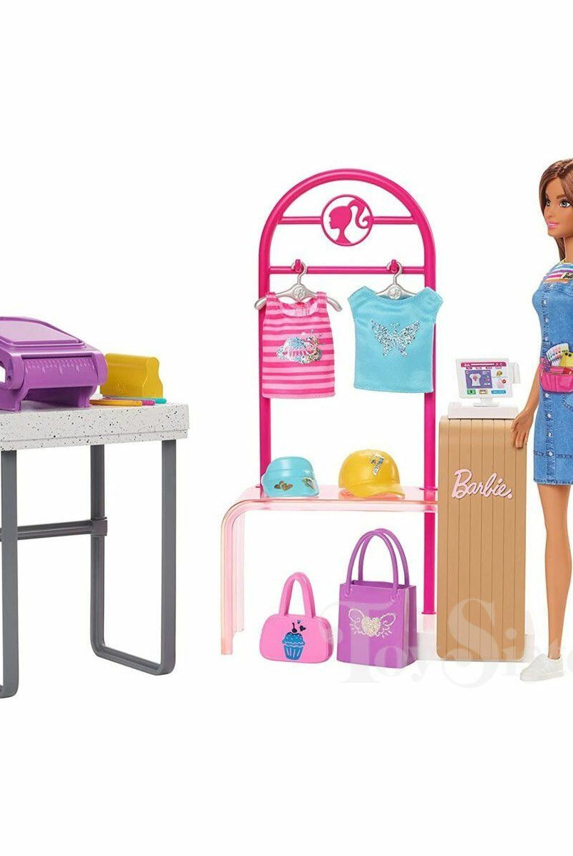 Barbie Barbie'nin Tasarım Butiği Biriktirilebilir Oyuncaklar ve Setleri | Milagron 