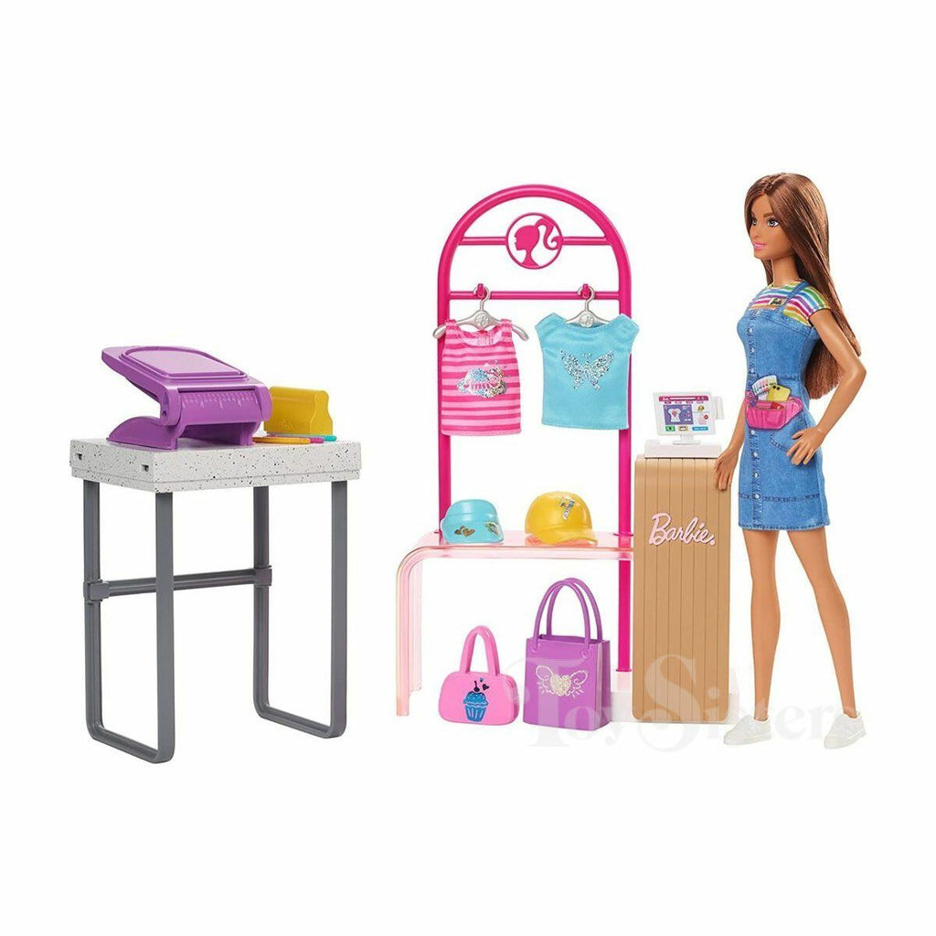 Barbie Barbie'nin Tasarım Butiği Biriktirilebilir Oyuncaklar ve Setleri | Milagron 