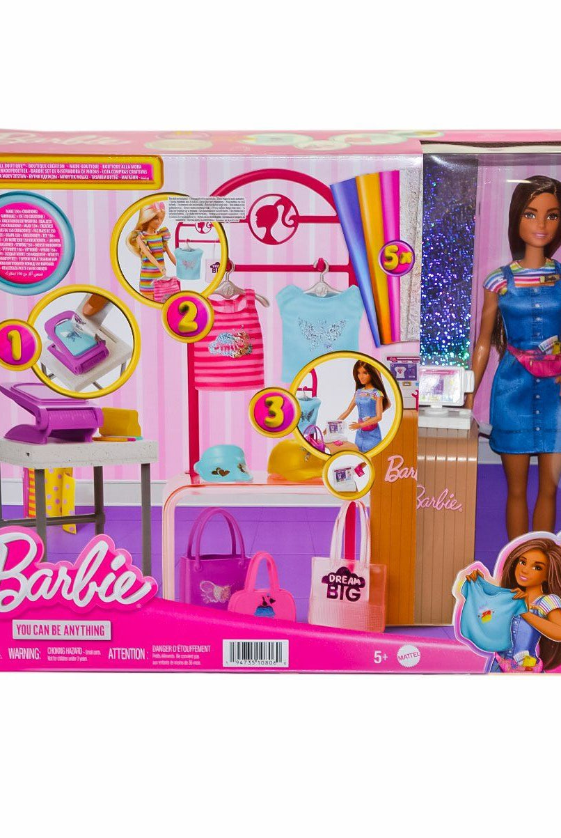 Barbie Barbie'nin Tasarım Butiği Biriktirilebilir Oyuncaklar ve Setleri | Milagron 