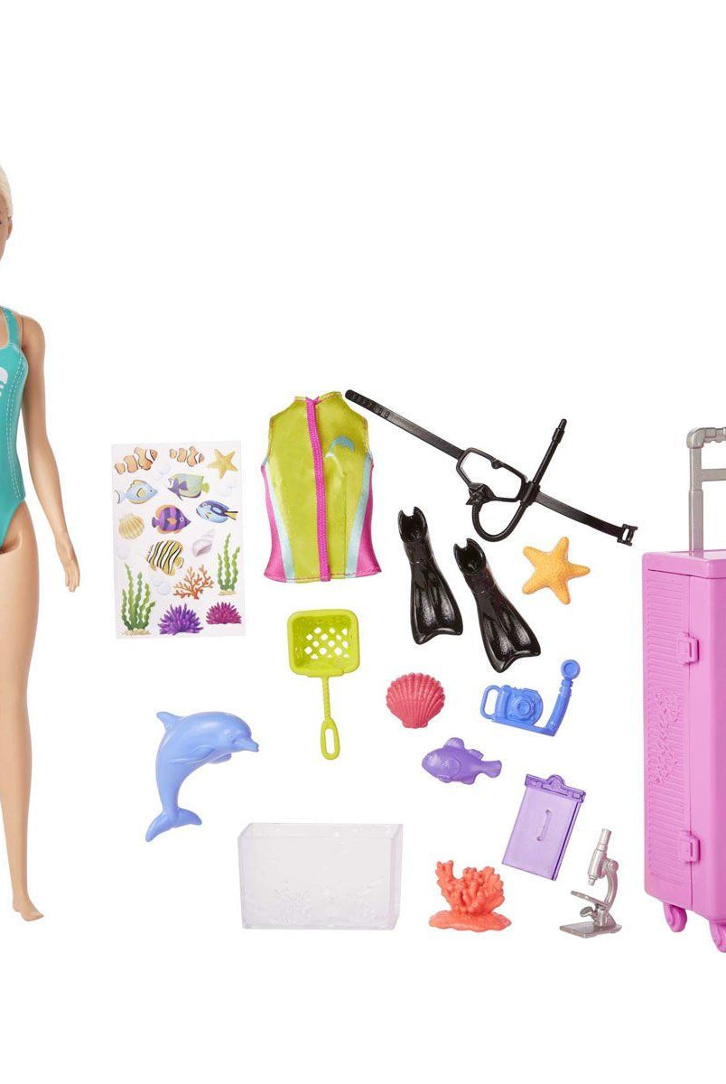Barbie Barbie Deniz Biyoloğu Oyun Seti Biriktirilebilir Oyuncaklar ve Setleri | Milagron 