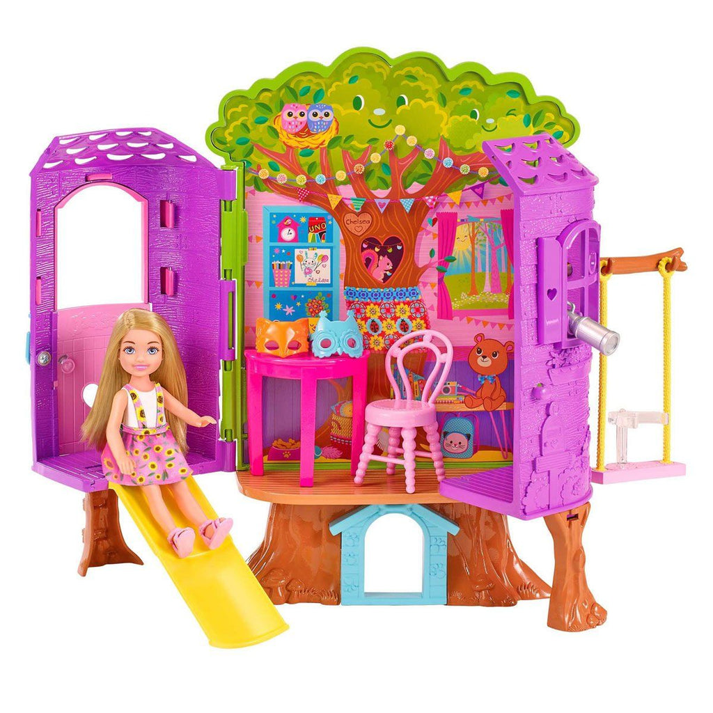 Barbie Chelsea'nin Ağaç Evi Biriktirilebilir Oyuncaklar ve Setleri | Milagron 
