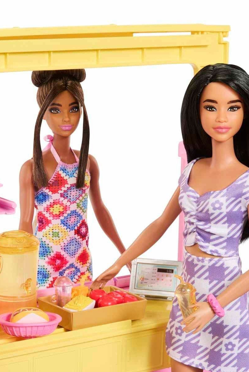 Barbie Barbie'nin Limonata Aracı Biriktirilebilir Oyuncaklar ve Setleri | Milagron 