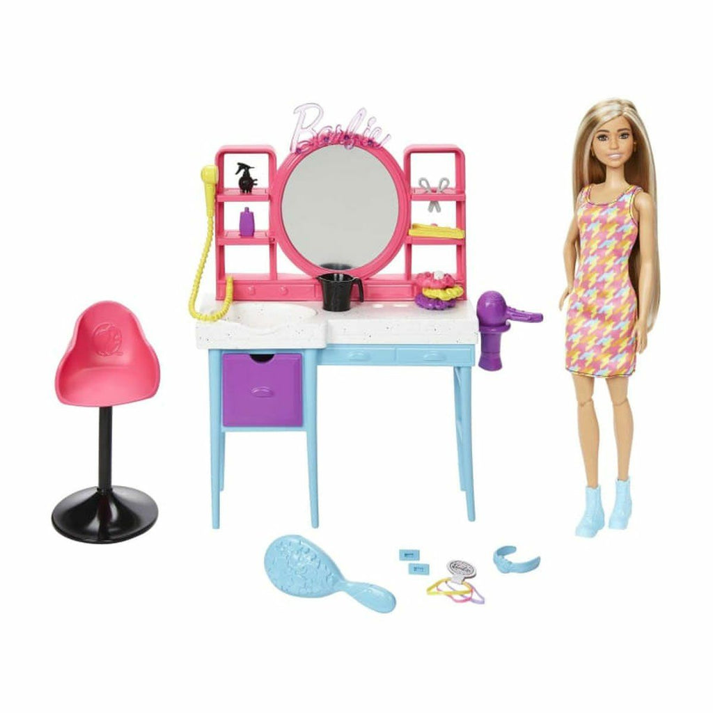 Barbie Barbie Muhteşem Kuaför Oyun Seti Biriktirilebilir Oyuncaklar ve Setleri | Milagron 