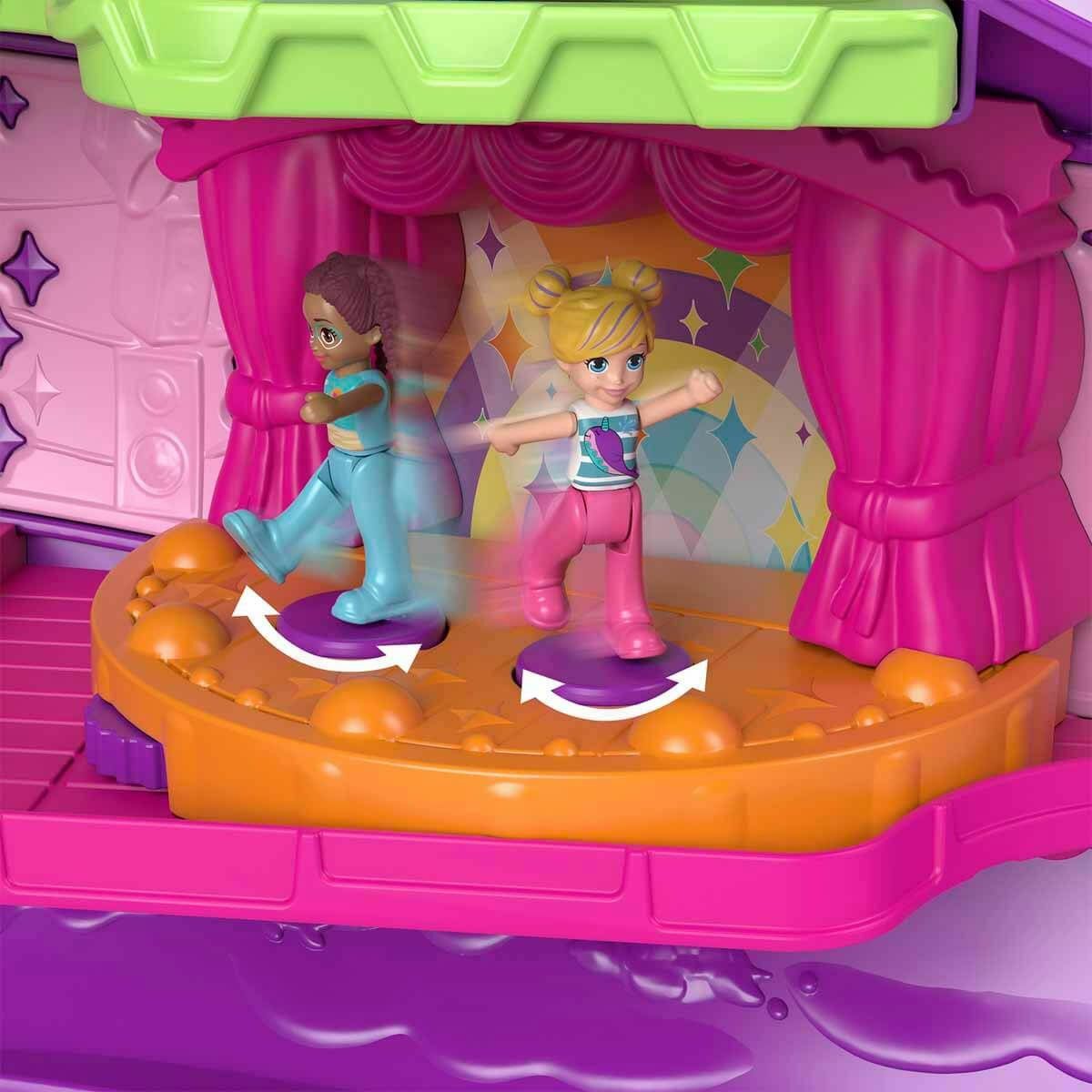 Poly Pocket ve Arkadaşları Polly Pocket Sparkle Cove Narval Oyuncak Bebek ve Oyun Setleri | Milagron 