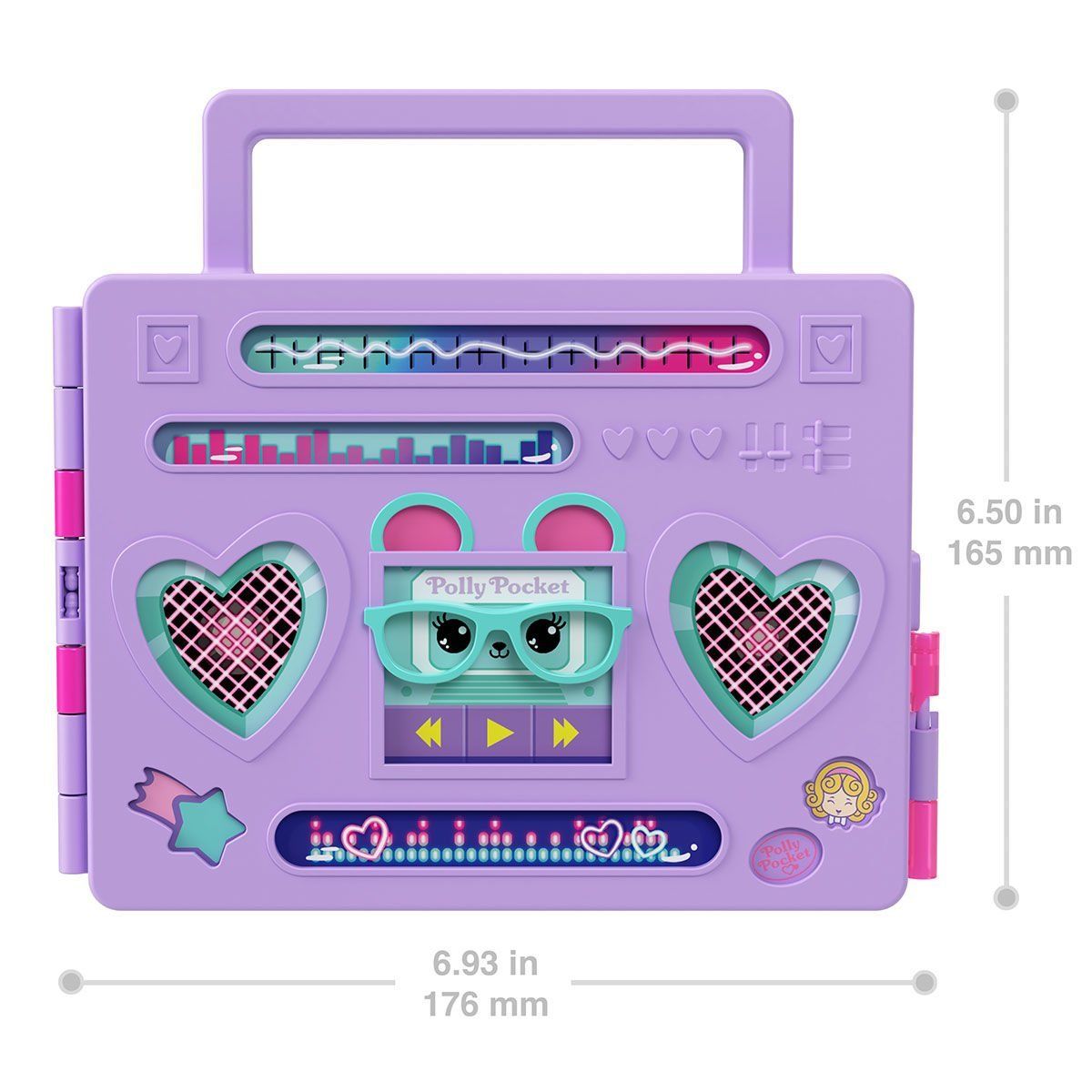 Poly Pocket ve Arkadaşları Polly Pocket Radyo Temalı Moda Eğlencesi Oyun Seti Oyuncak Bebek ve Oyun Setleri | Milagron 