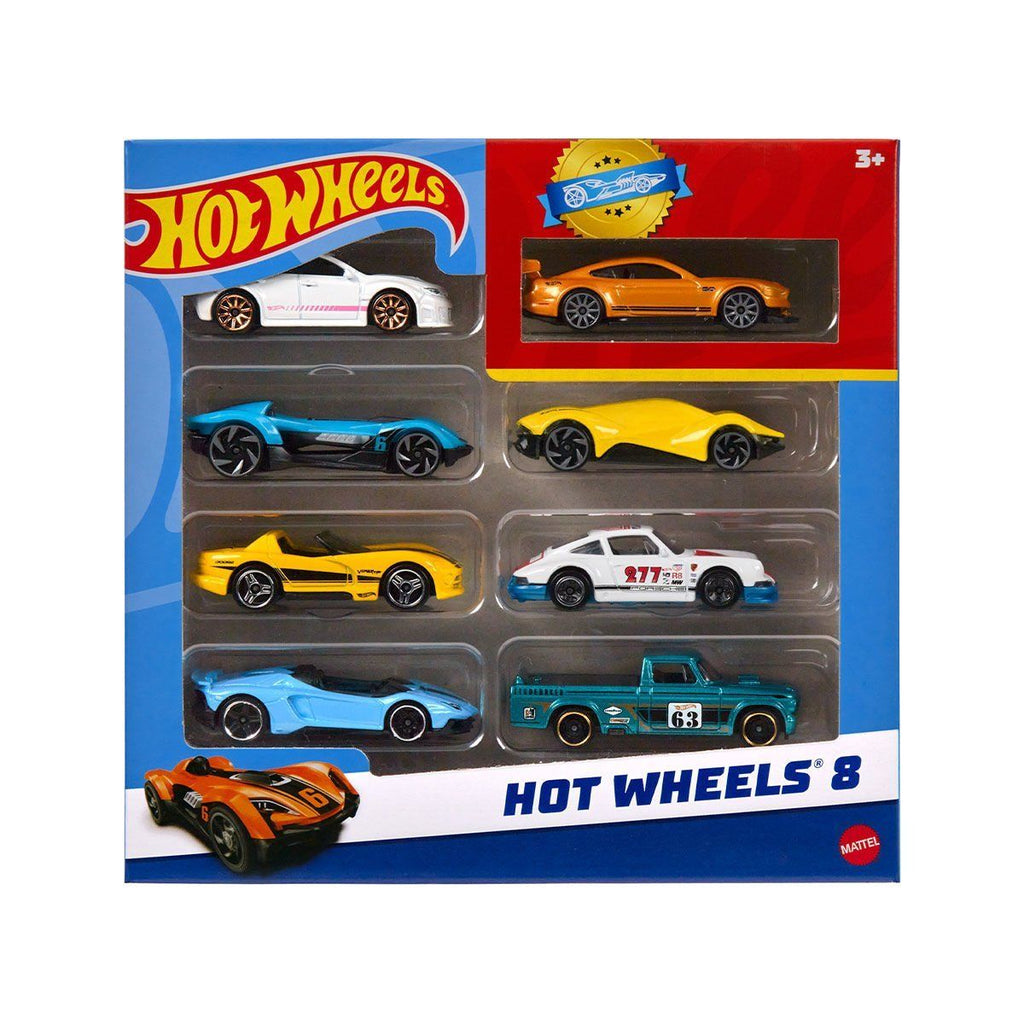 Hot Wheels 8'Li Araba Seti Oyuncak Arabalar ve Setleri | Milagron 