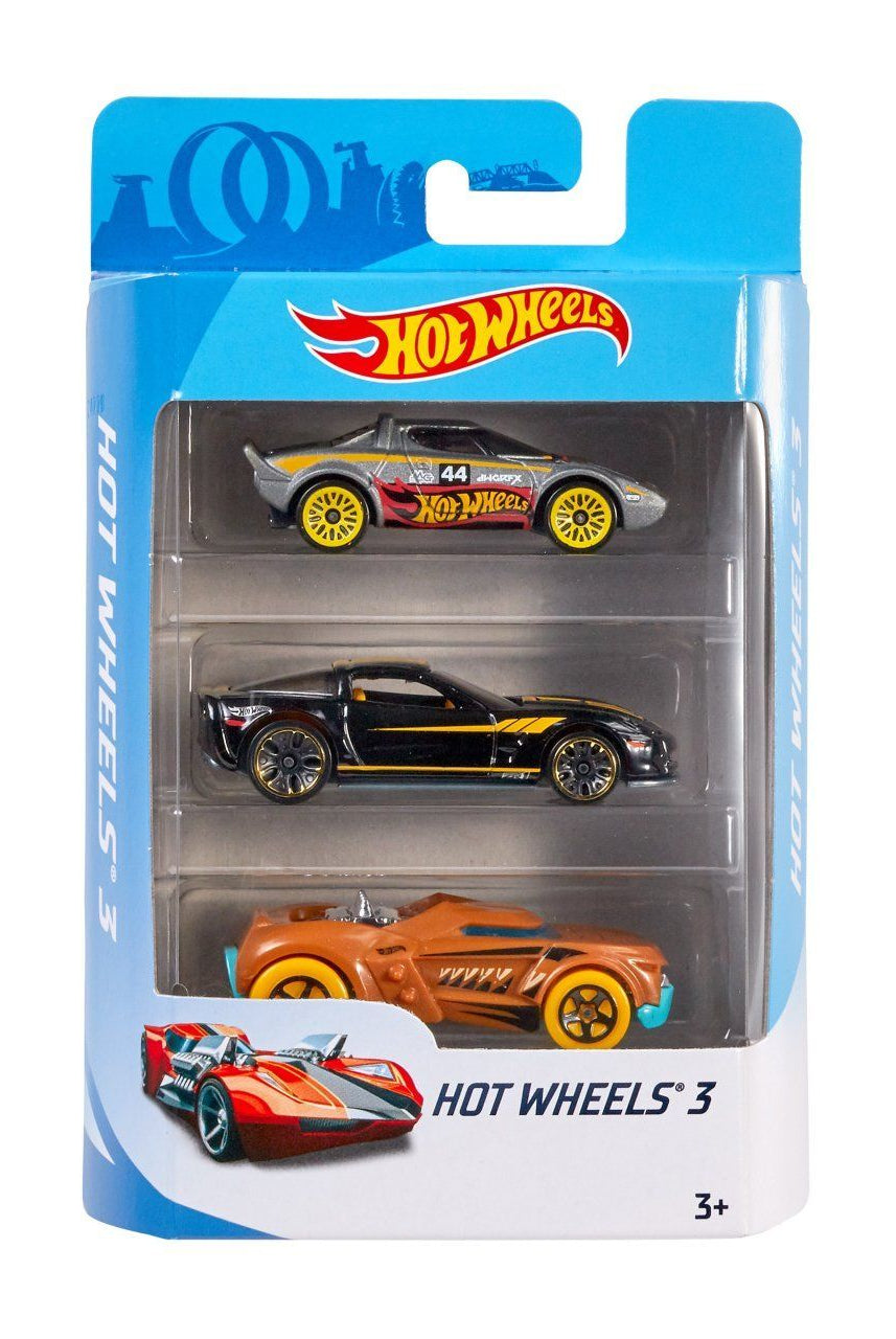 Hot Wheels 3'Lü Araba Seti Oyuncak Arabalar ve Setleri | Milagron 