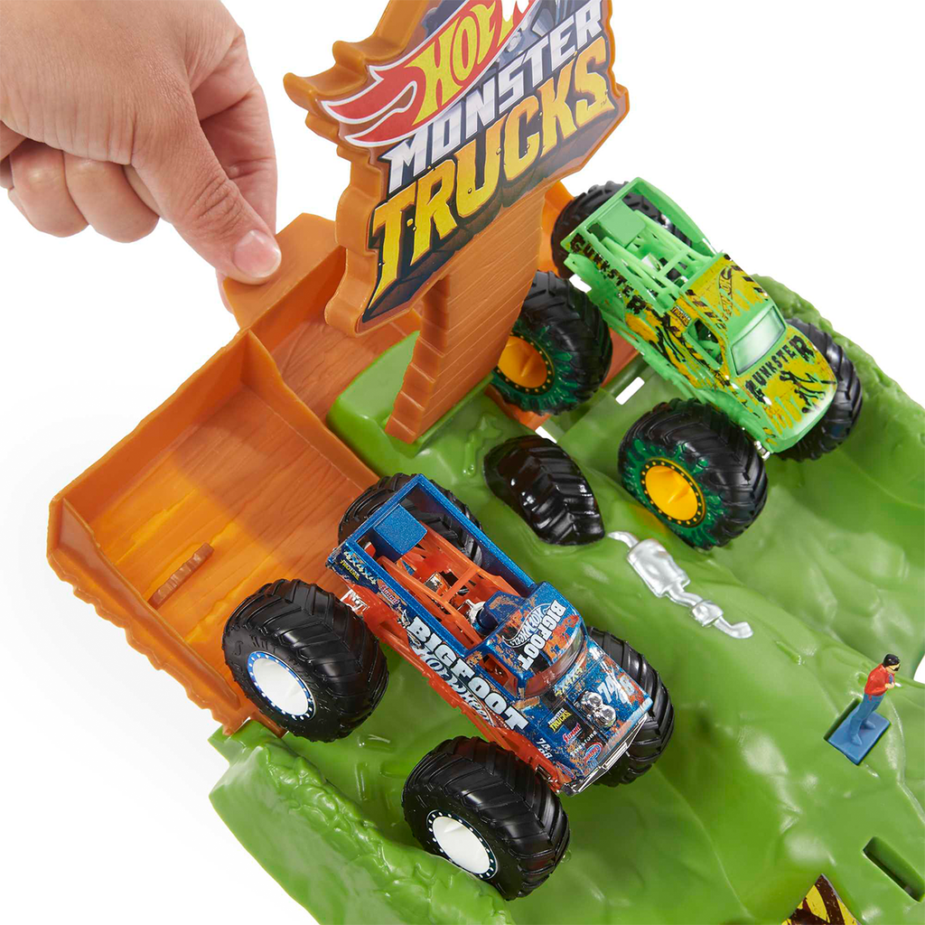 Hot Wheels Monster Trucks Heyecanlı Yarışlar Oyun Seti Oyuncak Arabalar ve Setleri | Milagron 
