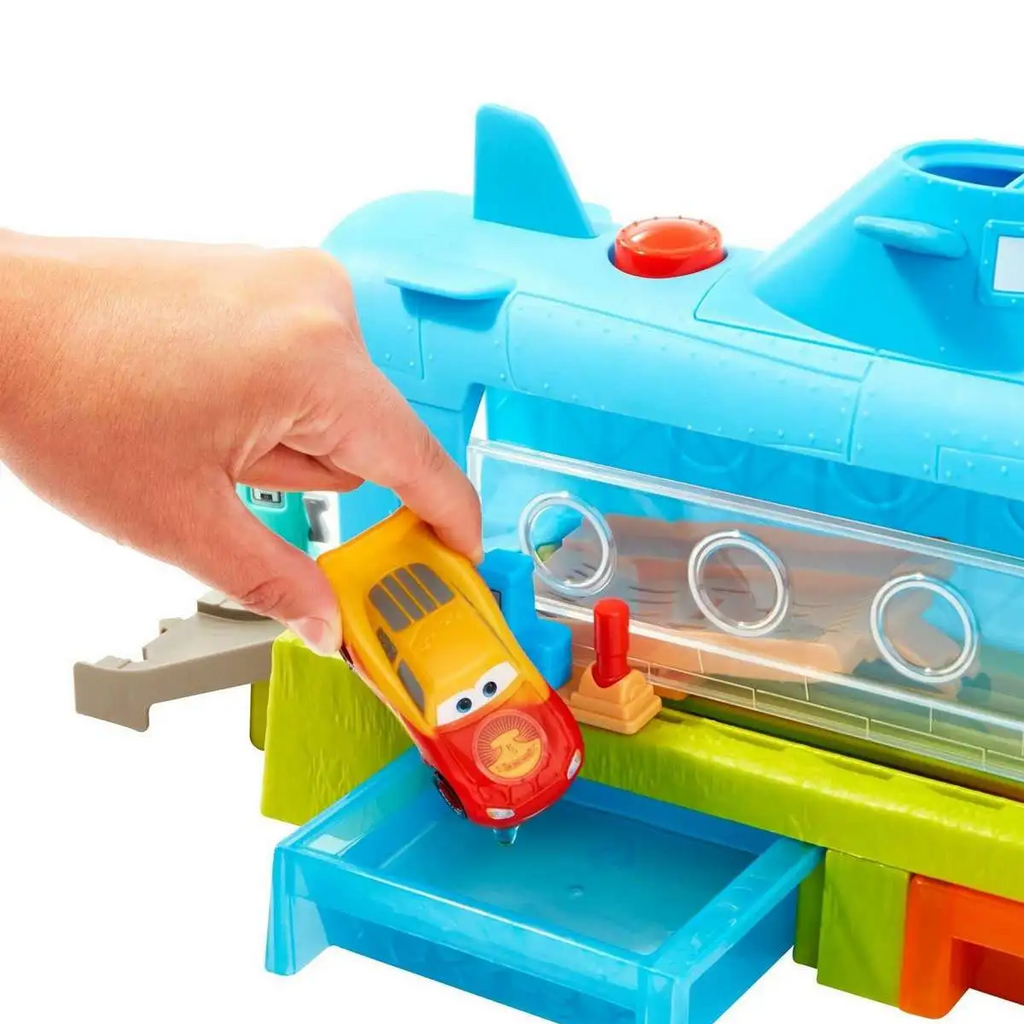 Pixar Cars Cars Balina Araba Yıkama Oyun Seti Figür Oyuncaklar | Milagron 