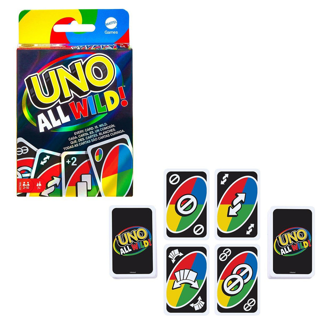 Uno Uno All Wild Cdu, +7 Yaş Kutu Oyunları | Milagron 