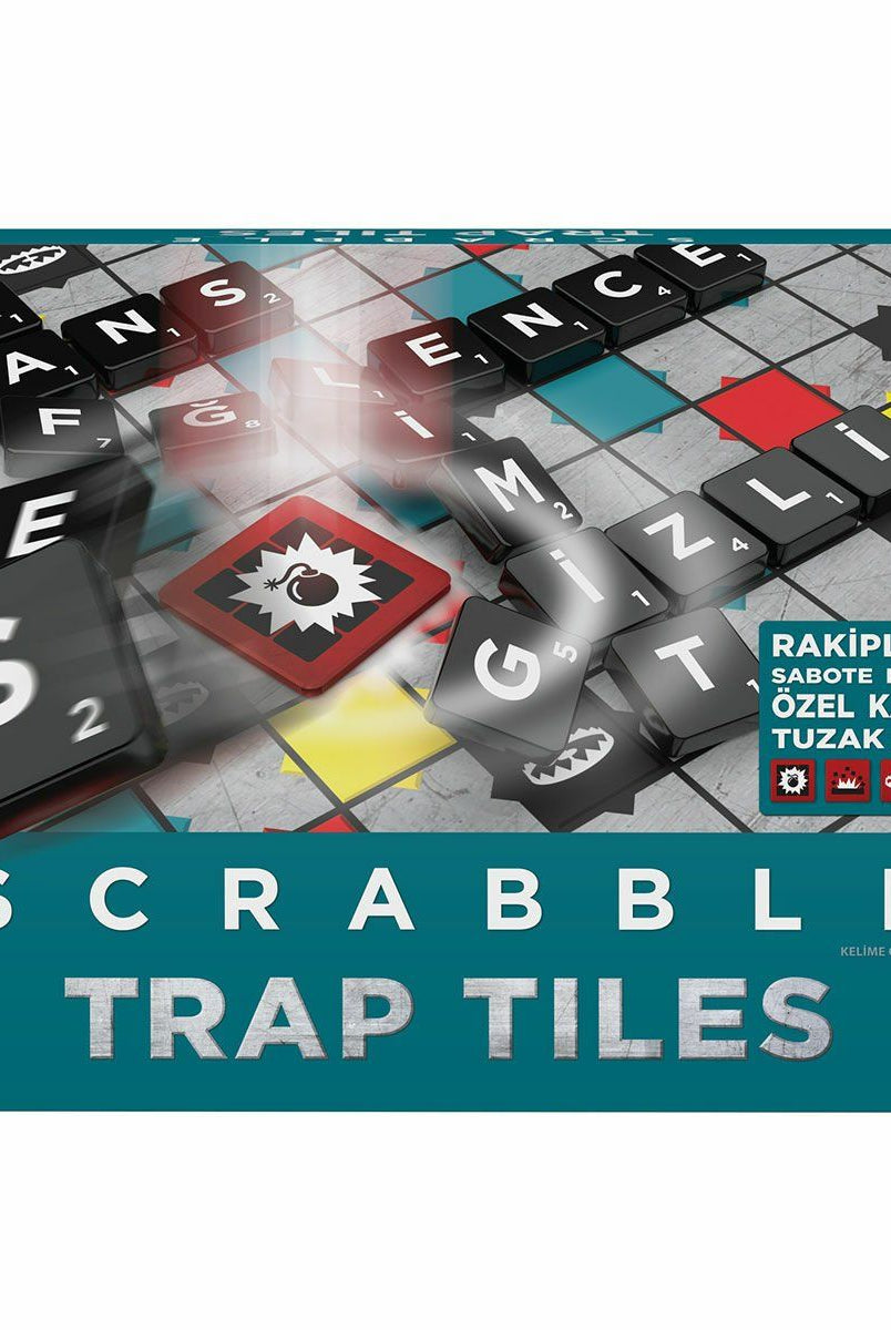 Scrabble Scrabble Trap Tiles Türkçe Kutu Oyunları | Milagron 