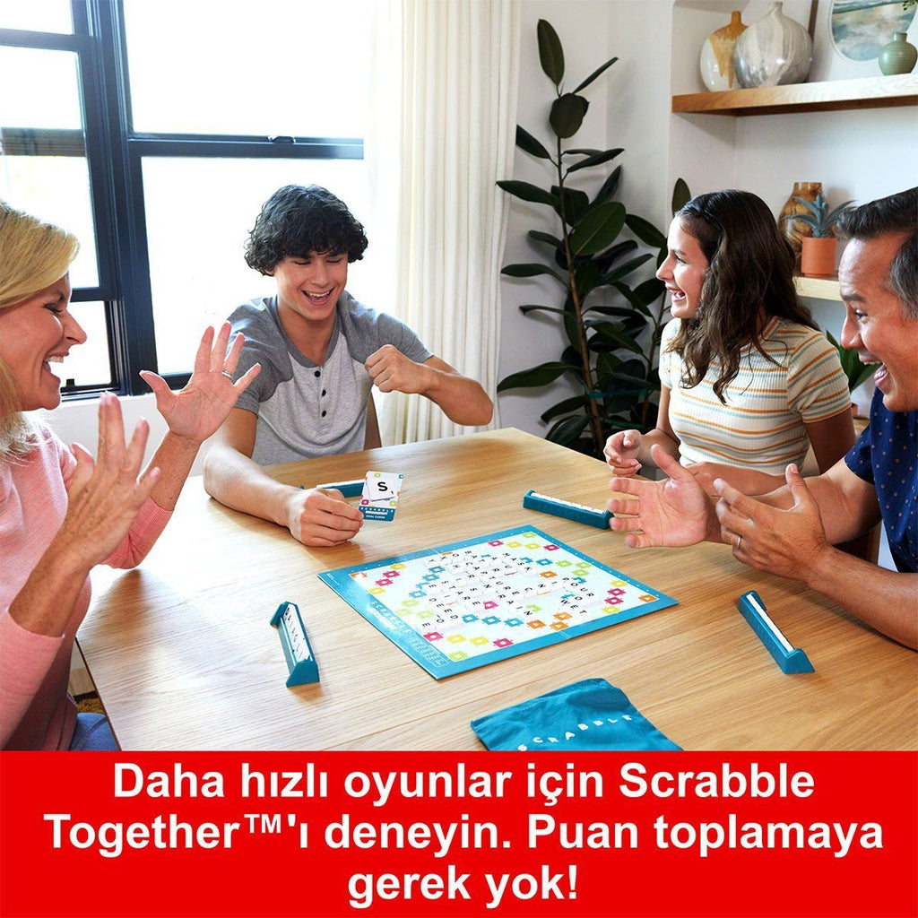 Scrabble Scrabble Orijinal İkisi Bir Arada Türkçe Kutu Oyunları | Milagron 