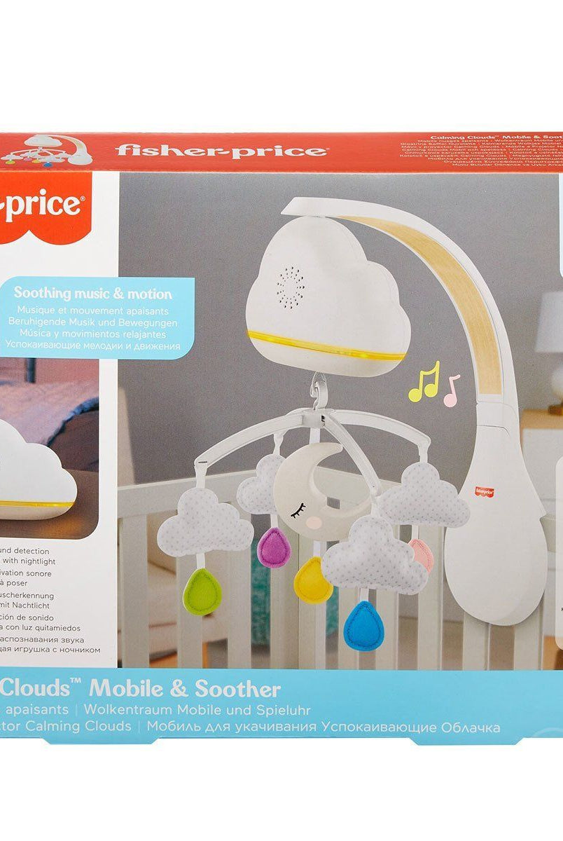Fisher-Price Mutlu Bulutlar Dönence Ve Uyku Arkadaşı Bebek Oyuncakları | Milagron 