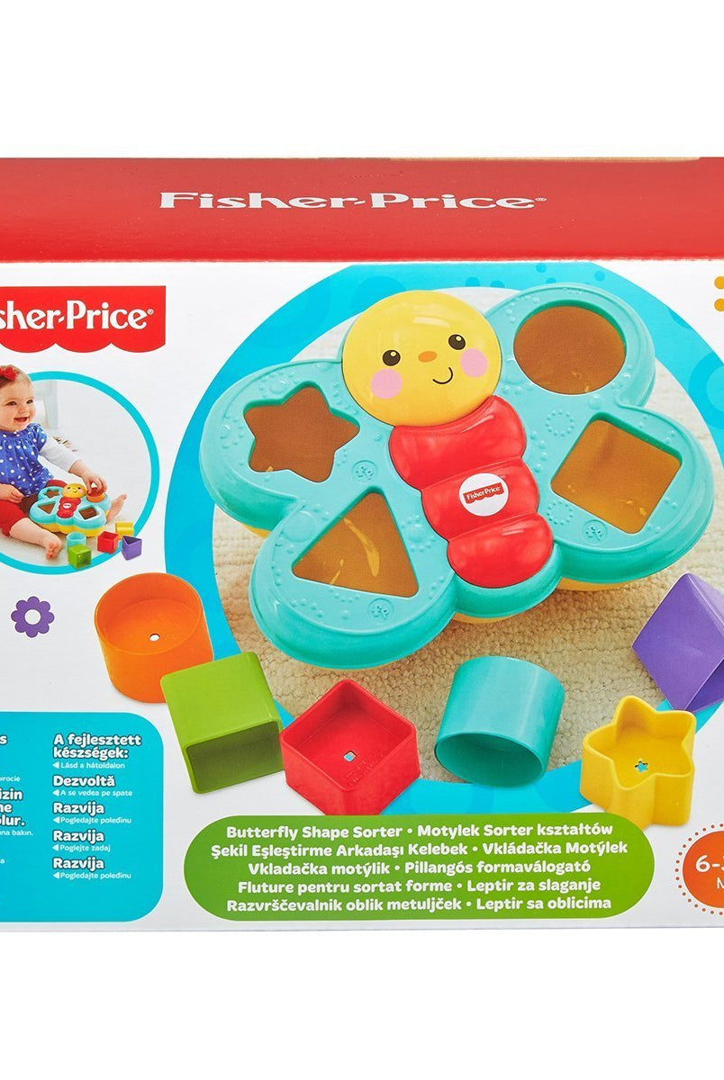 Fisher-Price Şekil Eşleştirme Arkadaşı Kelebek / Sıralama Ve Şekil Ayırma Oyuncakları Bebek Oyuncakları | Milagron 