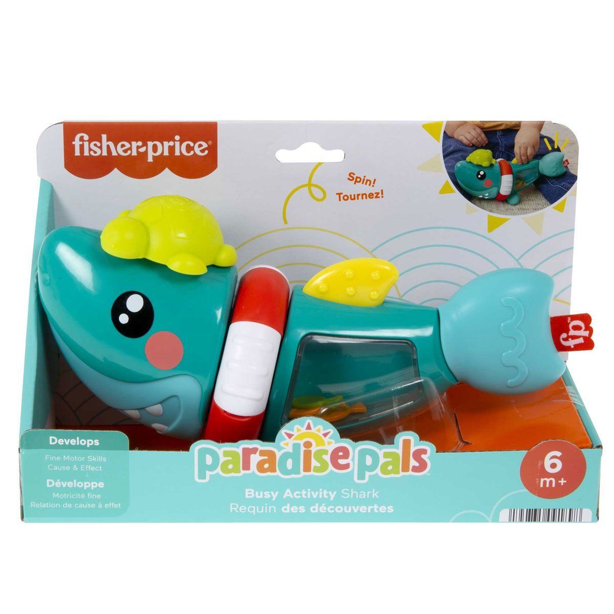 Fisher-Price Hareketli Köpekbalığı Bebek Oyuncakları | Milagron 