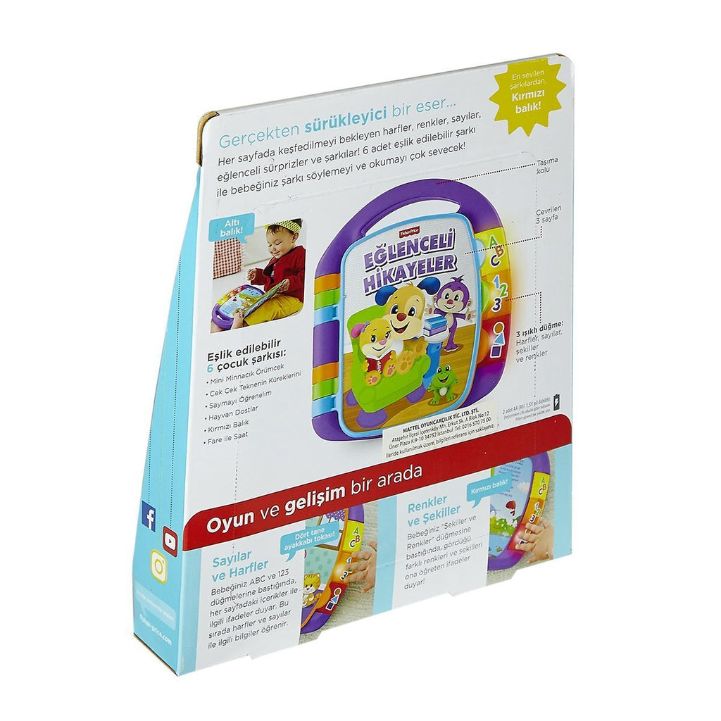 Fisher-Price Eğitici Hikaye Kitabı / Türkçe / Eğlen Ve Öğren Bebek Oyuncakları | Milagron 