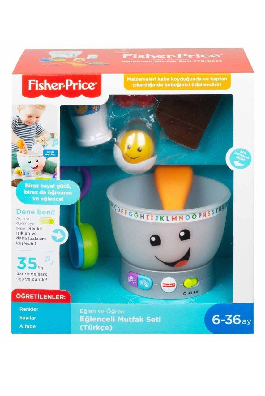 Fisher-Price Eğitici Mutfak Seti Türkçe Ve İngilizce Bebek Oyuncakları | Milagron 