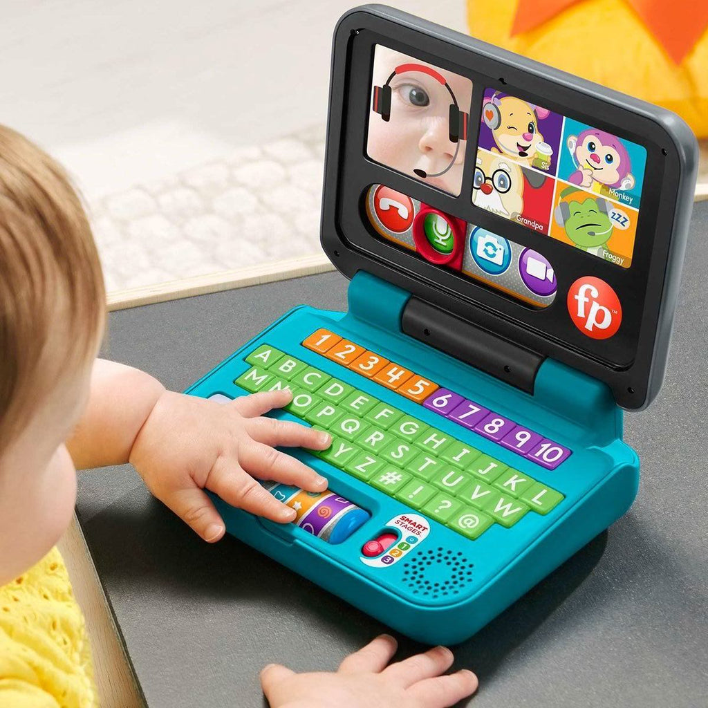 Fisher-Price Eğlen Ve Öğren İlk Bilgisayarım Bebek Oyuncakları | Milagron 