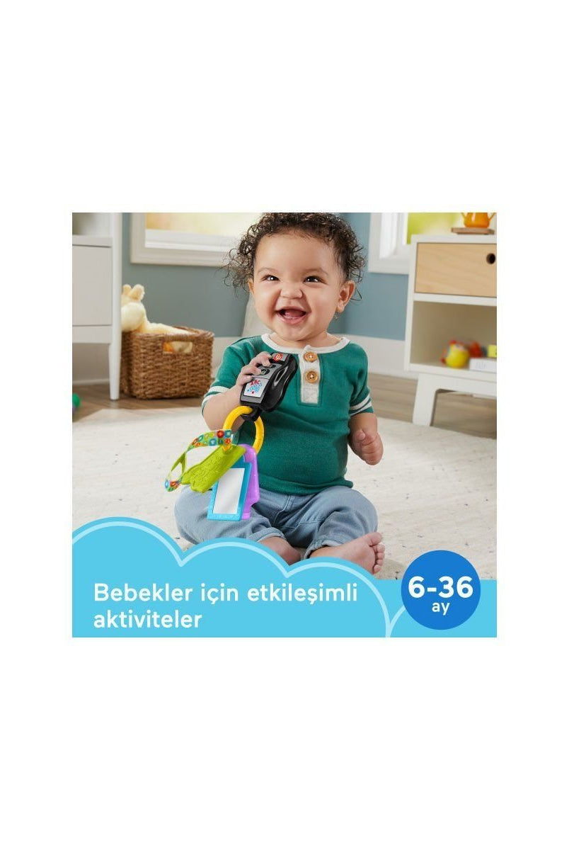 Fisher-Price Ln L Eğlenceli Aktivite Anahtarı Bebek Oyuncakları | Milagron 