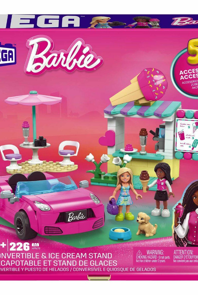 Barbie Barbie Dondurma Standı 226 Parça +6 Yaş Biriktirilebilir Oyuncaklar ve Setleri | Milagron 