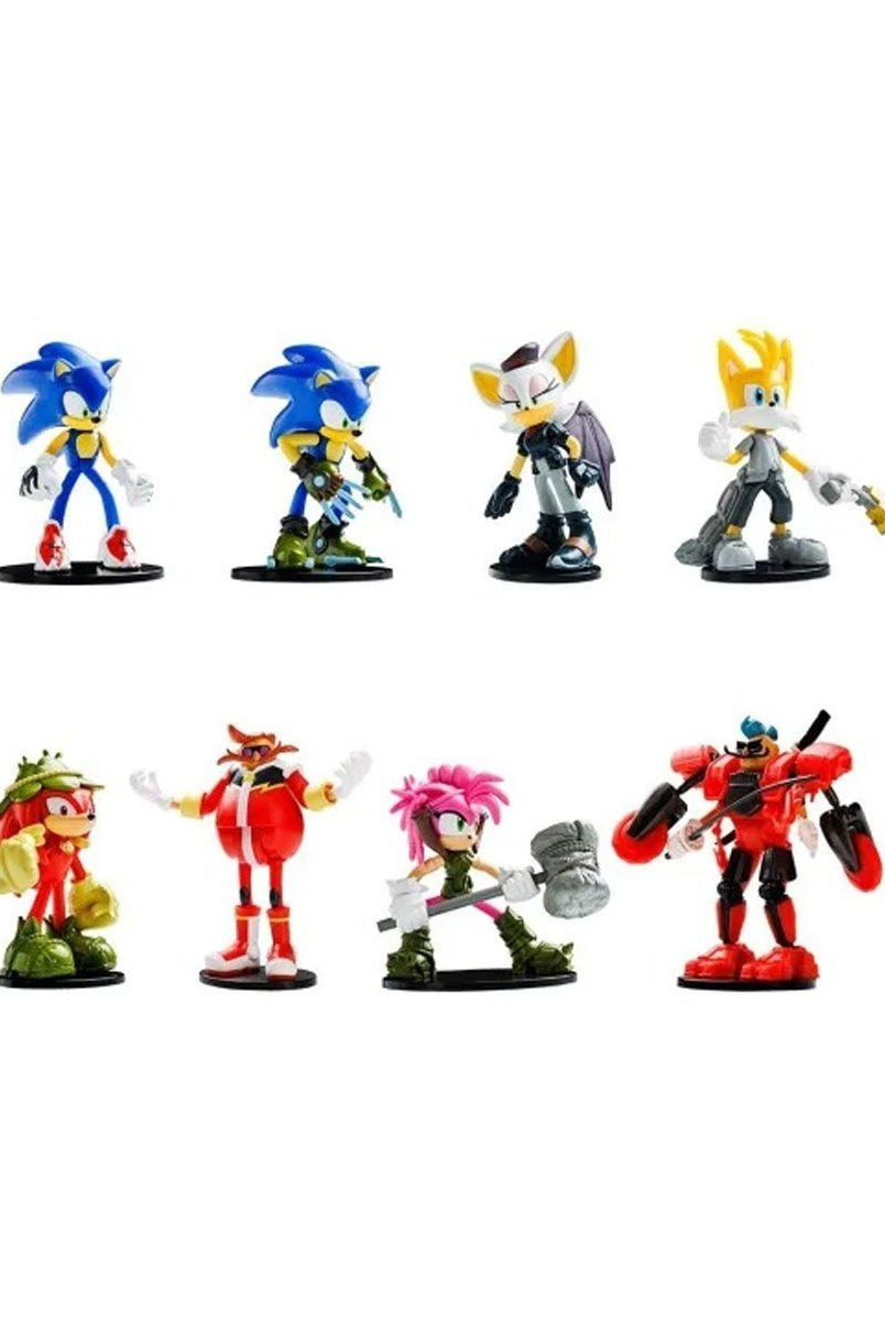Sonic Son Sonic Aksiyon Figürleri 8Li Deluxe Set Figür Oyuncaklar | Milagron 