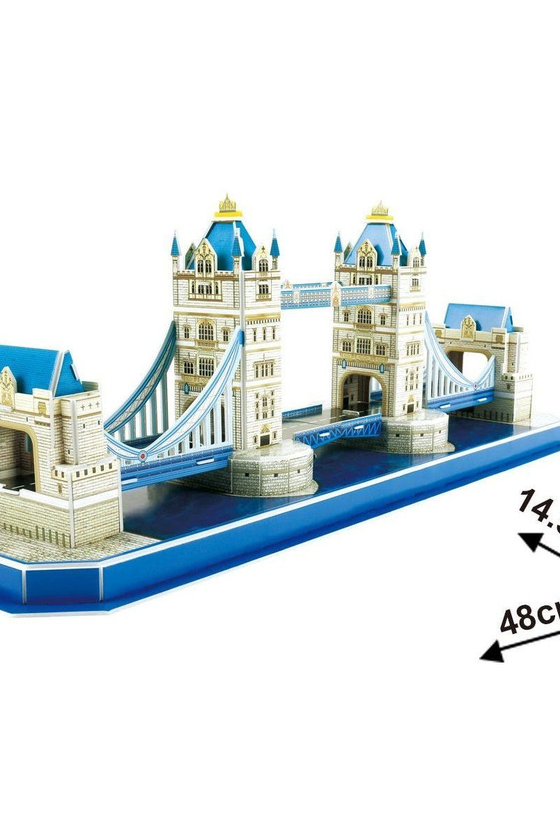 Cubic Fun H Cubic Fun Tower Bridge İngiltere 3 Boyutlu Puzzle 3D Puzzle | Milagron 