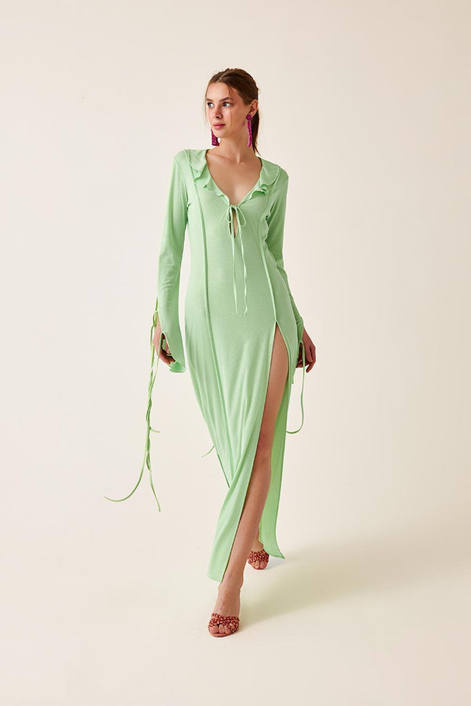Fickle Hearts | Nellie Dress Lime 4 | Milagron