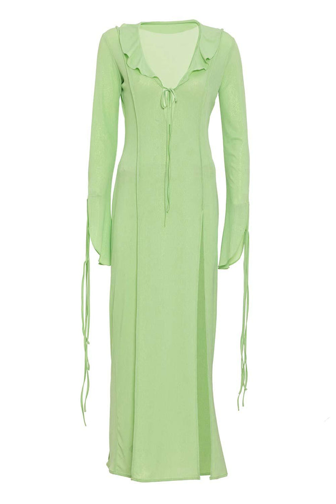 Fickle Hearts | Nellie Dress Lime 5 | Milagron