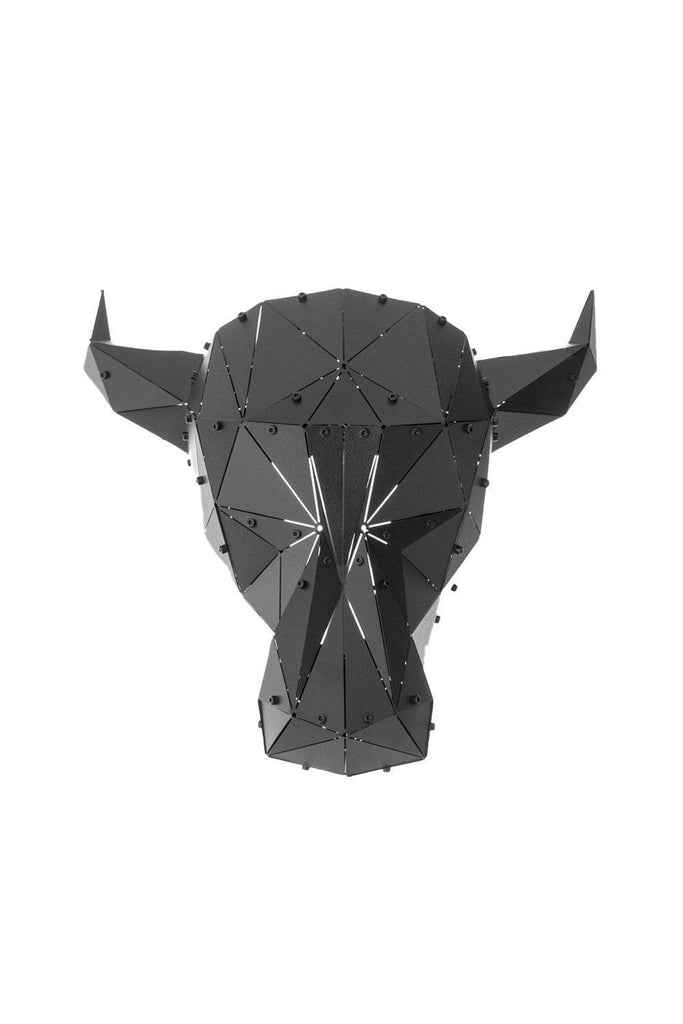 OTTOCKRAFT™ | BULLY - 3D Geometrik Metal Boğa Figürü | Milagron