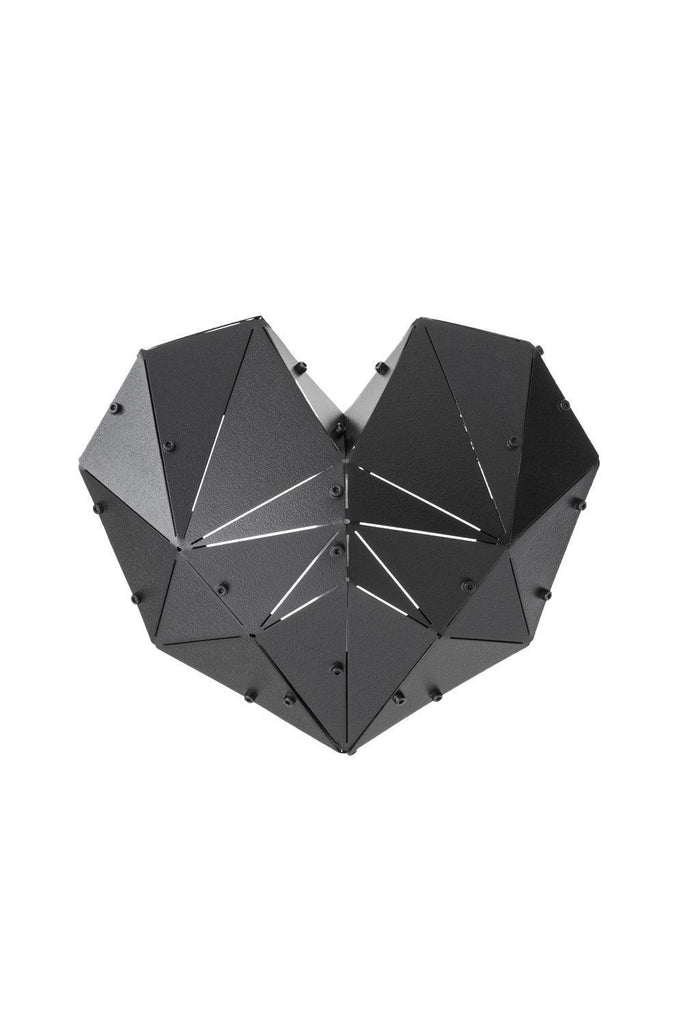 OTTOCKRAFT | Dekoratif Objeler | OTTOCKRAFT™ | HEART - 3D Geometrik Metal Kalp Figürü | Milagron 