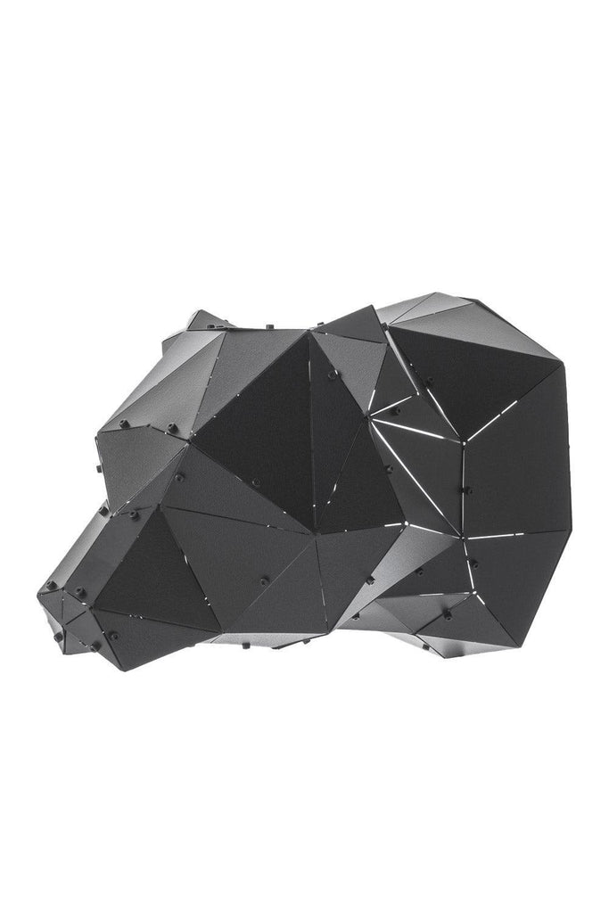 OTTOCKRAFT | Dekoratif Objeler | OTTOCKRAFT™ | ORSO - 3D Geometrik Metal Ayı Figürü | Milagron 