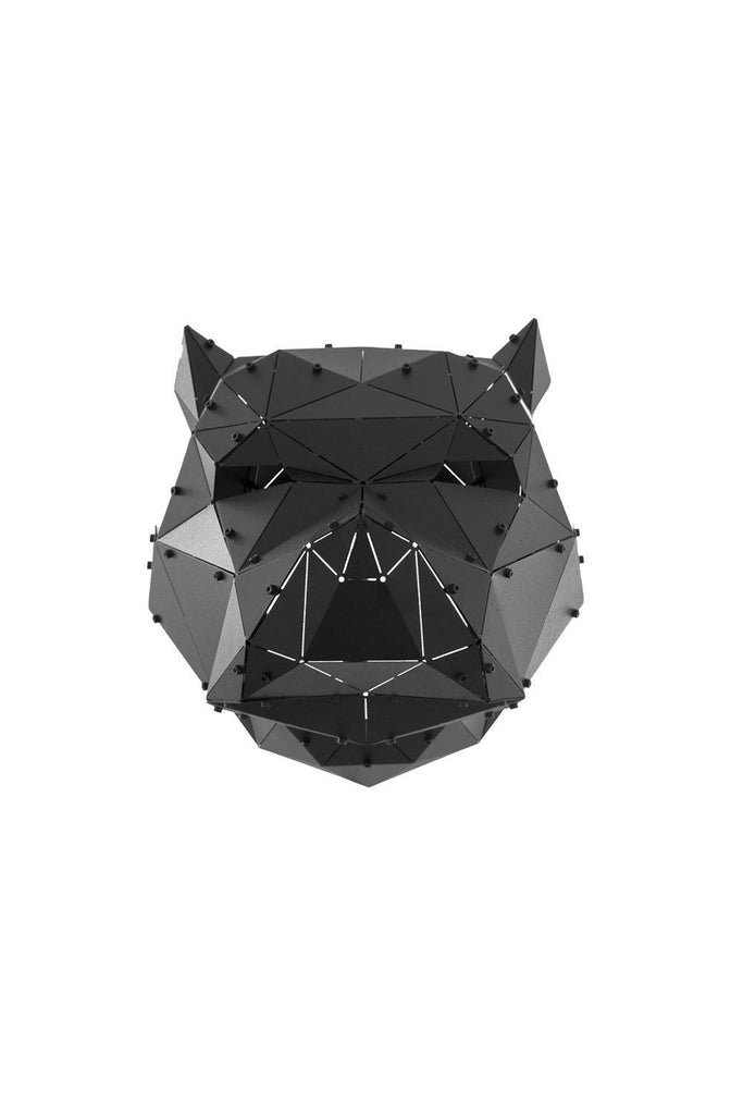 OTTOCKRAFT | Dekoratif Objeler | OTTOCKRAFT™ | PITBULL - 3D Geometrik Metal Köpek Figürü | Milagron 