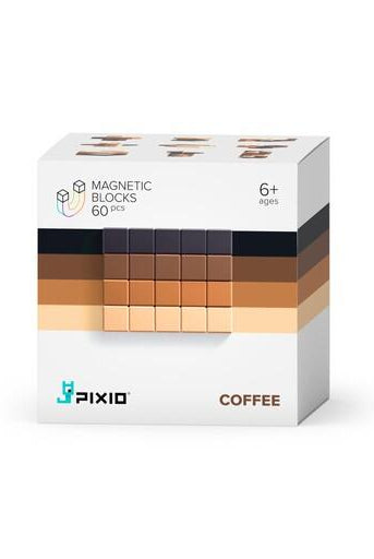 Pixio Pixio Abstract Coffee İnteraktif Mıknatıslı Manyetik Blok Oyuncak İnteraktif Oyuncak | Milagron 