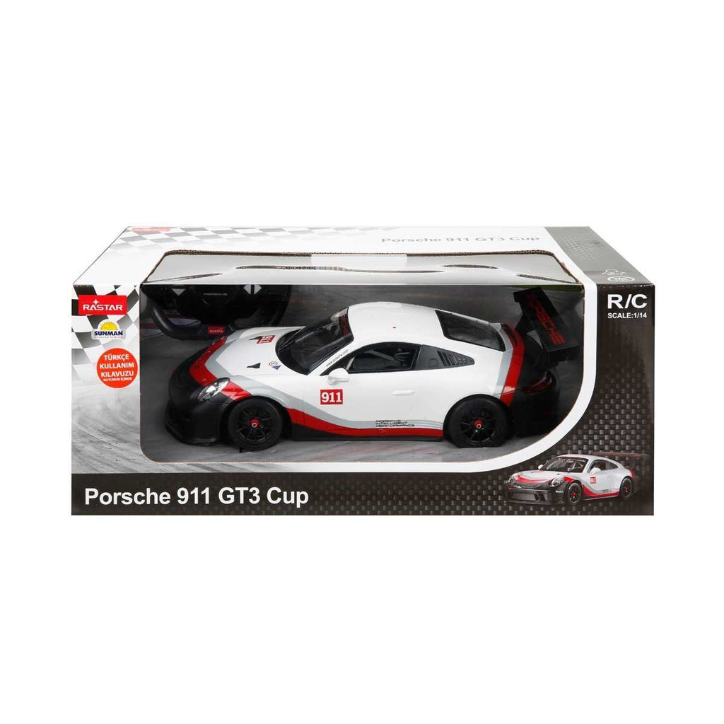 Rastar Porsche 911 Gt3 Cup Uzaktan Kumandalı Işıklı Araba Uzaktan Kumandalı Araçlar | Milagron 