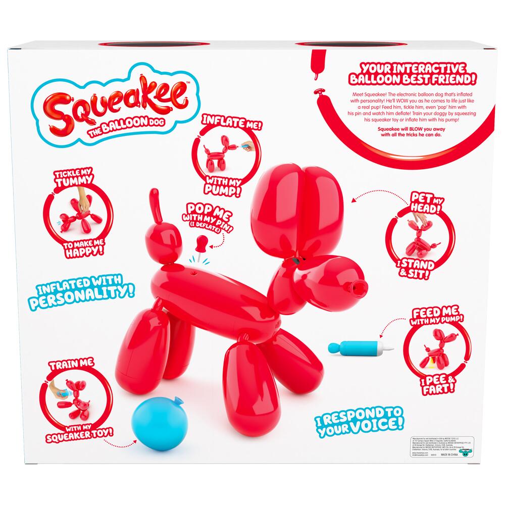 Moose Toys Squeakee The Balloon Dog İnteraktif Balon Köpek İnteraktif Oyuncak | Milagron 